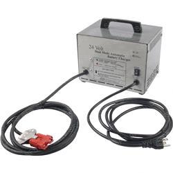 AMERICAN LINCOLN 40520A  CHARGER - 24V 12A 120VAC 60HZ DUAL MODE SB50 AMP RED CONN