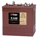 Trojan T-105 Deep Cycle 6v Lead acid battery 225 amp hours